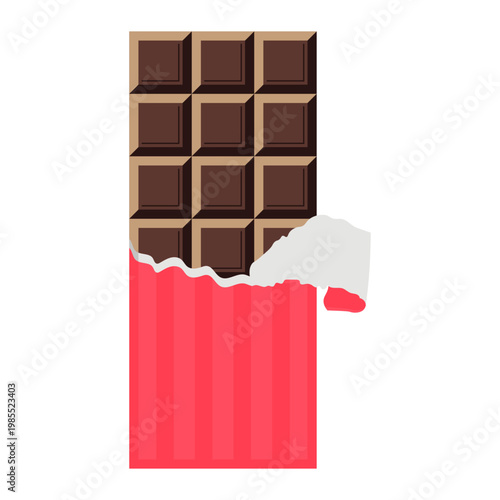Chocolate Bar Illustration