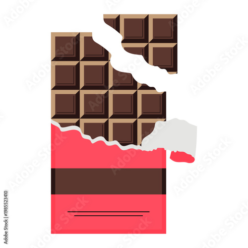 Chocolate Bar Illustration