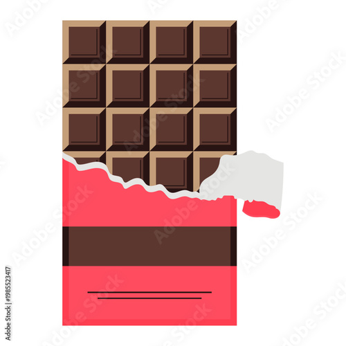 Chocolate Bar Illustration