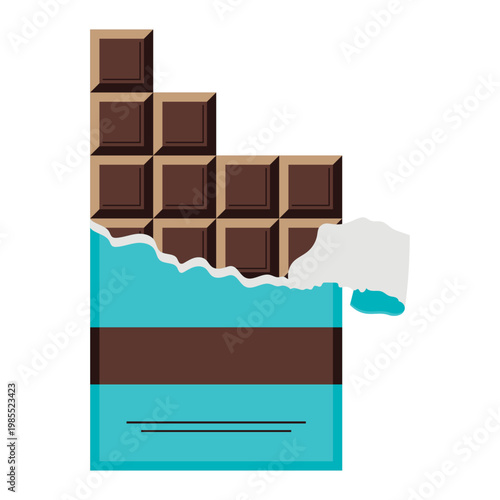 Chocolate Bar Illustration