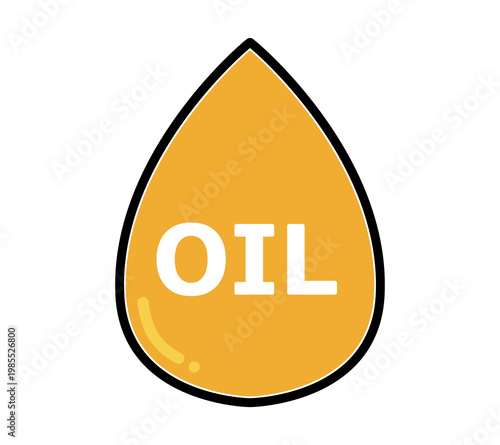 オイル　原油　ガソリン　イラスト素材