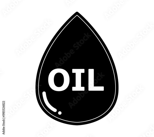 オイル　原油　ガソリン　イラスト素材