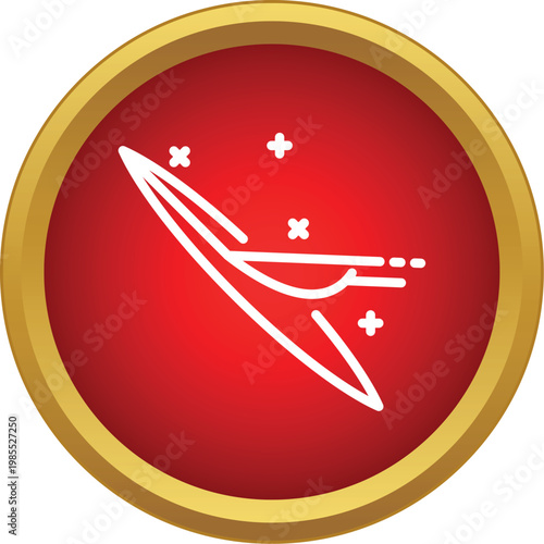 Abstract black hole absorbing light with stars around it