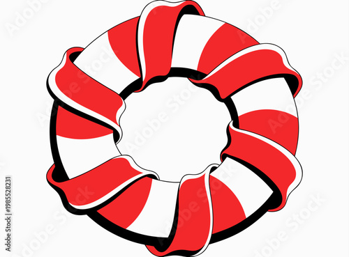 Showcasing Create Bold Stroke Life Buoy Ring Rescue Beautiful Professional Photo