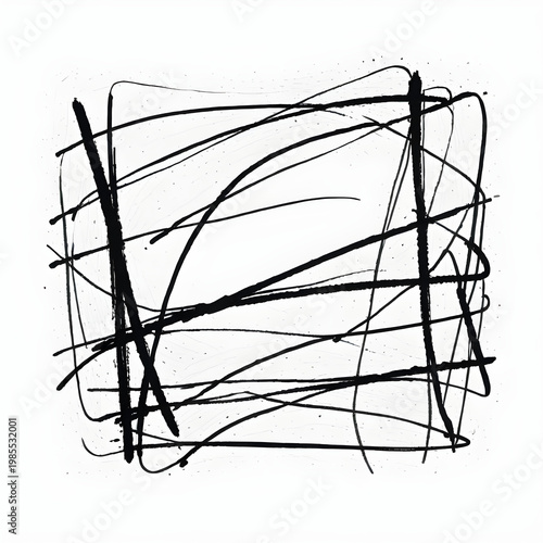 Heart with colorful pencil sketch texture