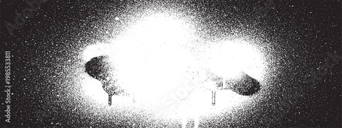 Abstract white powder explosion on black background with speckles abstract motion abstract energy abstract texture abstract dust abstract particles abstract smoke fine art abstract explosion