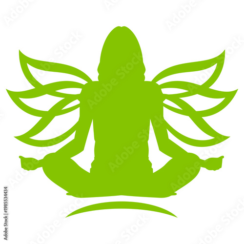 Yoga logo template