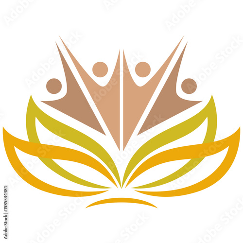 Yoga logo template