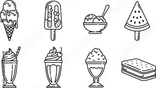 Various human and hat illustrations showing different body types and headwear styles Vector