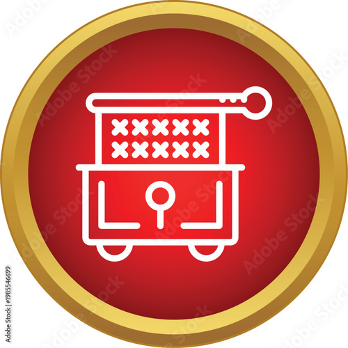 Organ grinder music box playing classic street entertainment melody