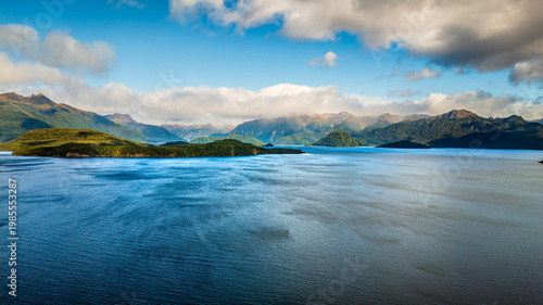 Photos Manapouri Aerial Landscape, New Zealand