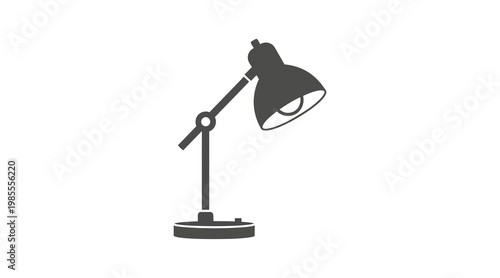 Flat of black desk reading lamp flat reading lamp desk lamp