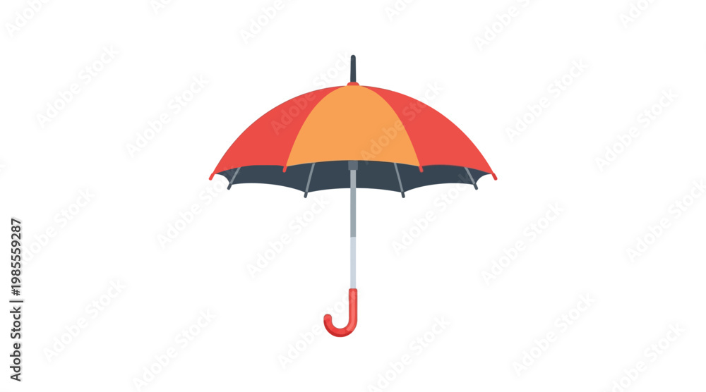 Fototapeta premium flat vector of umbrella.