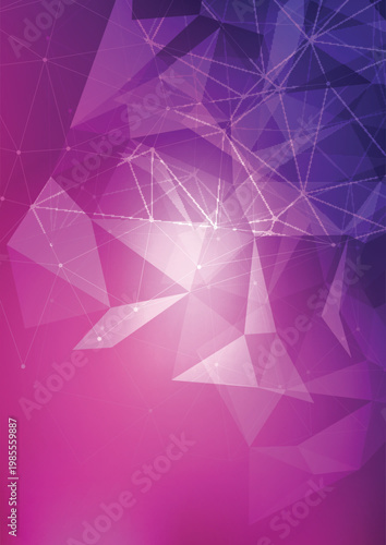 Low poly abstract design background