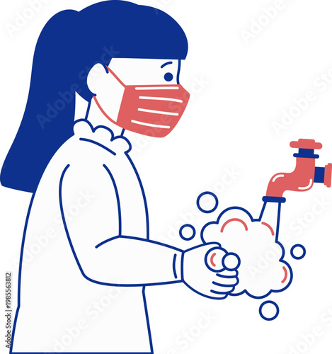 Washing hands properly