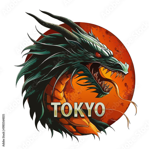 logo drago con scritta 