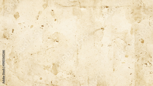 Vintage beige paper texture with stains and spots old parchment background