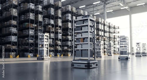 Autonomous Robots in Modern Smart Warehouse