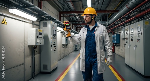 Industrial Radiation Monitoring in Technical Facility