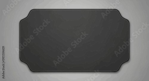 Decorative wood texture plaque with outlined pattern chalkboard design element for sign making natural gray tones and rustic charm