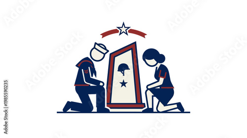 Memorial Day Remembrance Honoring Fallen Soldiers