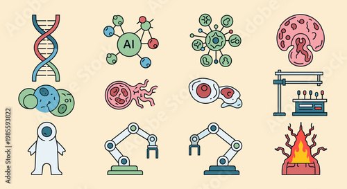 A clean, minimalist illustration depicting abstract figures. Ideal for representing concepts like communication, connection, or teamwork in a modern d