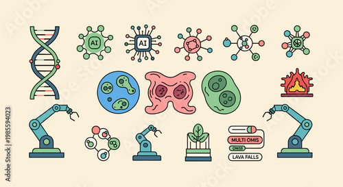 A minimalist illustration of a robotic arm, evoking themes of automation and innovation. Ideal for tech articles, website graphics, or presentations a