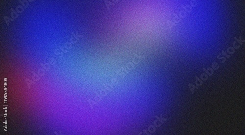Textured purple gradient background with hazy light glow.
