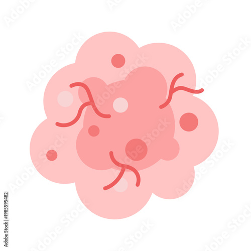 cancer tumor cell developing concept