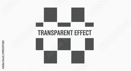Gray geometric shape pattern with a transparent effect designed for versatile use in graphics; modern abstract design element for layering