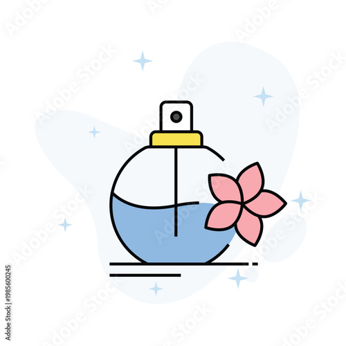 Perfume Vector Fill outline Icons Eps 10 File