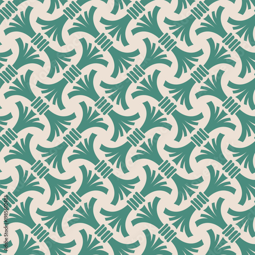 Woven Jade Green Botanical Net