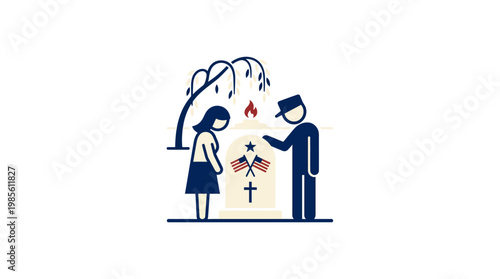 Memorial Day Remembrance Honoring Fallen Soldiers