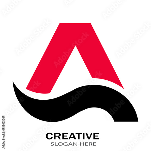 logo for company, letter A logo