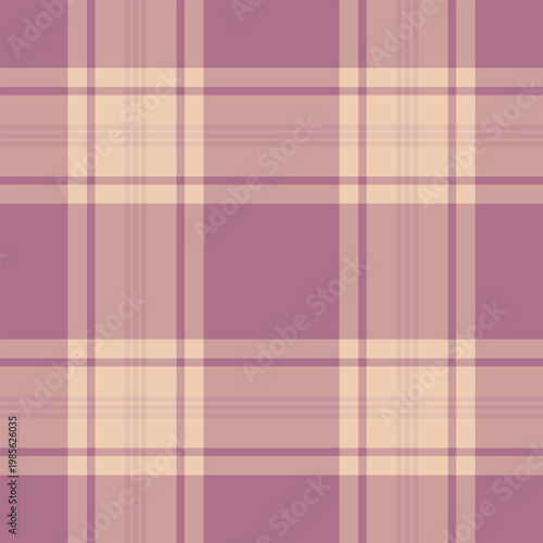 Patterned vector plaid background, customized tartan textile seamless. Rural texture pattern fabric check in pastel and light colors.