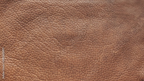 Quadro em tela Texture of Soft and Elastic Artificial Leather in Light Brown Color with a Grain