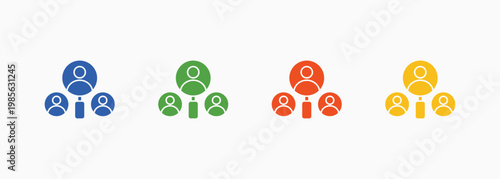 Know Your Customer Icon Set Color Multiple Style Collection Element For Design
