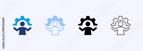 Skill Icon Set Multistyle Various Collection Element For Design