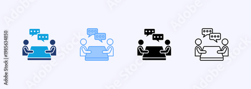 Mentoring Icon Set Multistyle Various Collection Element For Design