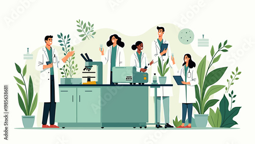 A calming and minimalist illustration of a potted plant. Perfect for backgrounds, wellness content, or adding a touch of nature to digital designs.