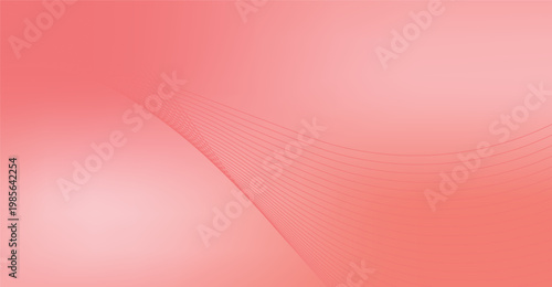 Dynamic abstract background with lines objects and gradient colors