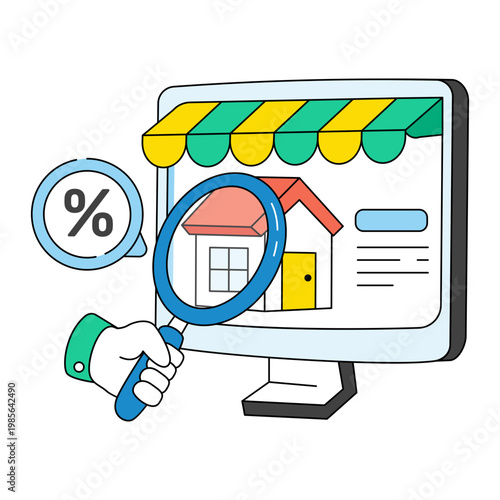 Premium download icon of home relocation