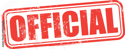 Official Vector Rubber Stamp