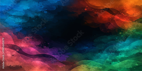 Abstract color gradients swirls, this artwork will add visual interest to any project. Perfect for adding a pop of color and creativity to designs. 