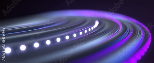 Dive into an abstract dark 3D background where metallic spirals twirl like cosmic dancers.