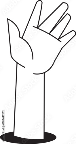 Hands Reaching from Portals