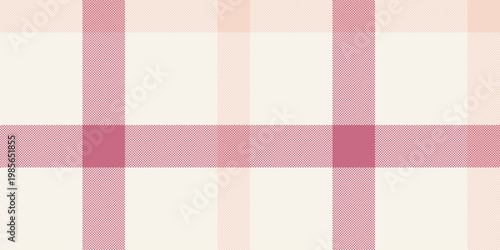 New york textile background texture, vogue vector check fabric. Product seamless plaid pattern tartan in linen and red colors.