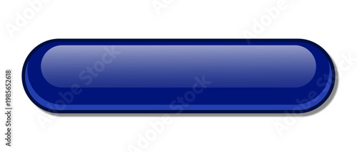Click button. Click button vector web button. Blue button. Click button icon. UI button concept. Vector illustration