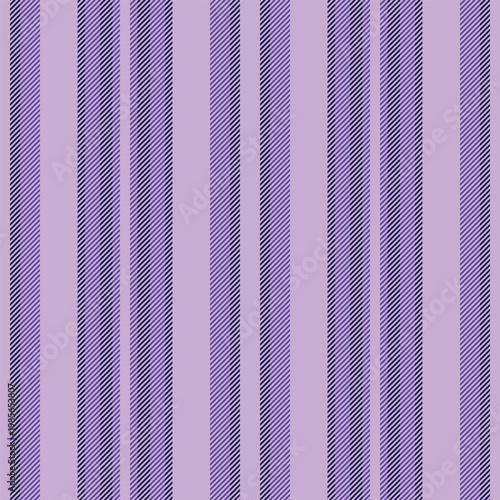 Srabic stripe lines background, customizable fabric texture vector. S970s textile vertical seamless pattern in violet and indigo colors.