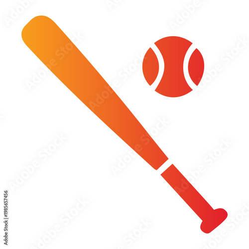 Baseball bat hits ball in daytime sports action with equipment